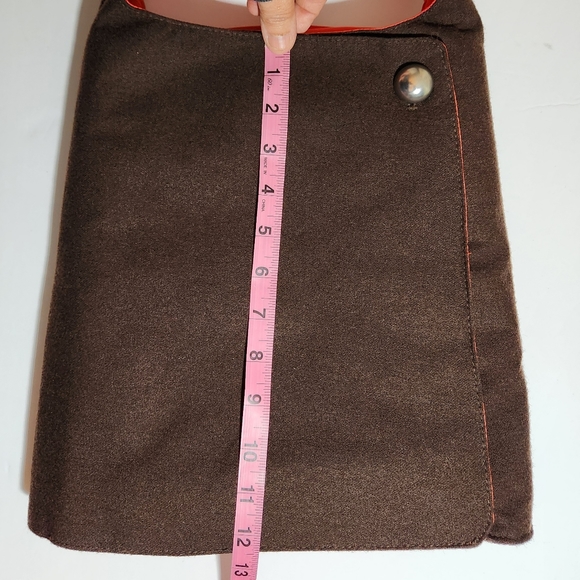 Spec A-Line Sling Bag For IPads Tablets Netbooks Brown & Red Pre-Owned - Picture 6 of 14